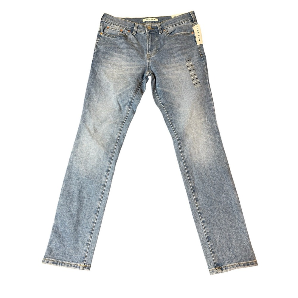NWT‎ PACSUN Stacked Skinny Comfort Stretch Jeans Size 29x30